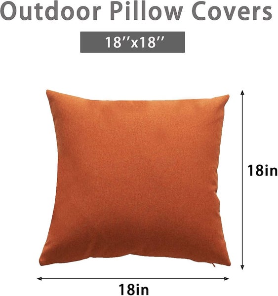 Outdoor Waterproof Pillowcases, 45*45cm Waterproof Garden Decorative Pillowcases Carousel 2