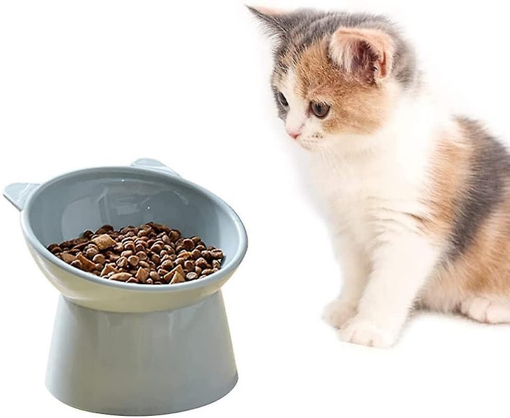 Cat Bowl Dog Bowl Raised Cat Bowl, Anti Vomiting Cat Bowl, Non-slip Food And Wat Carousel 1