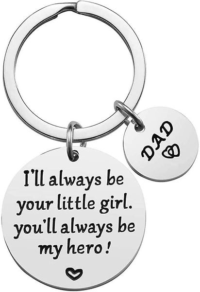 Father's Day Gift Dad Gift From Son For Birthday You Will Always Be My Hero Keyc Carousel 1