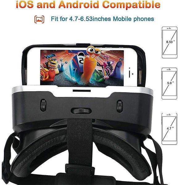 Vr Glasses Virtual Reality Glasses Compatible With Iphone & Android 3d Vr Glasse Carousel 4