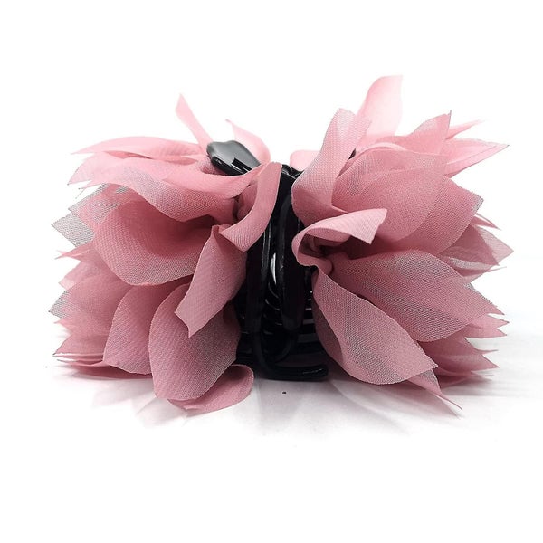 Women Hair Claw Clips Medium Banana Clips Blossom Petal Hair Barrettes For Women Carousel 2