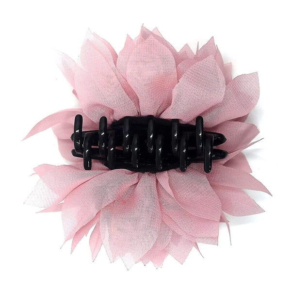Women Hair Claw Clips Medium Banana Clips Blossom Petal Hair Barrettes For Women Carousel 4