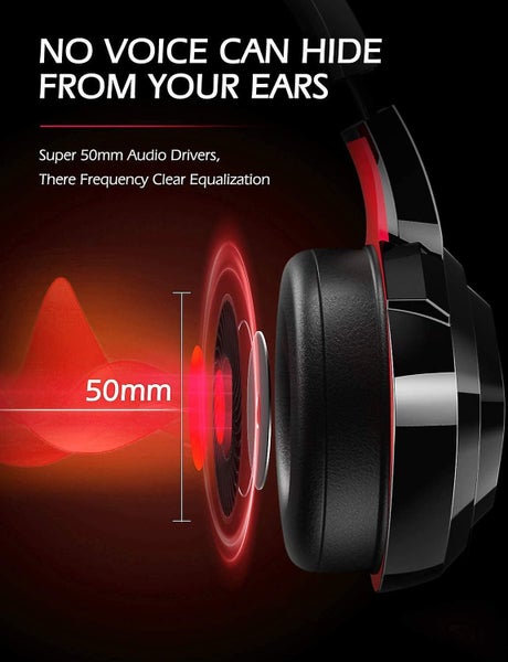 Gaming Headset For Ps4, Ps5, Xbox One, Pc, Wired Over Ear Headphone With Noise I Carousel 2