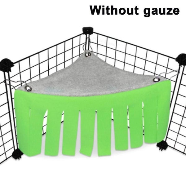 Hamster Hammock Guinea Pig Rabbit Tassel Corner House Hide Tent Nest Pet Hide Ho Carousel 2