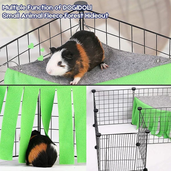 Hamster Hammock Guinea Pig Rabbit Tassel Corner House Hide Tent Nest Pet Hide Ho Carousel 5