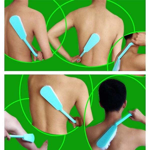 Brosse De Douche Pour Le Corps De Bain, Purateur De Dos De Douche Doux Avec Bros Carousel 3