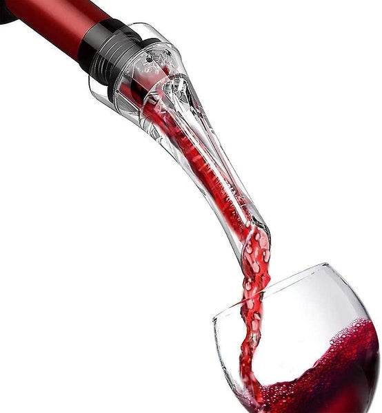 Wine Decanter Set, Quick Dispersing Red Wine Aerator With Stand Carousel 1