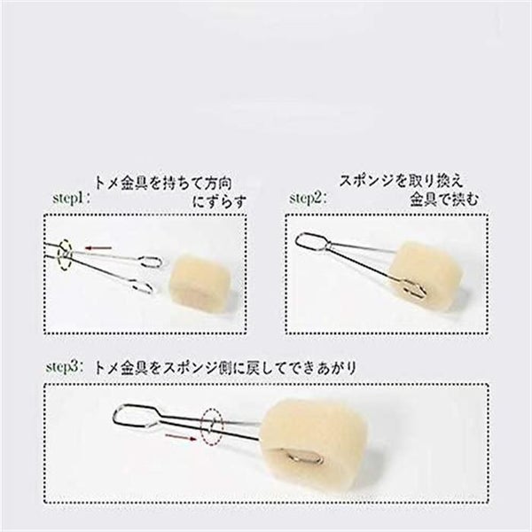 Bottle Cleaning Sponge Brush Cup Water Bottle Baby Bottle Washing Sponge Replace Carousel 5