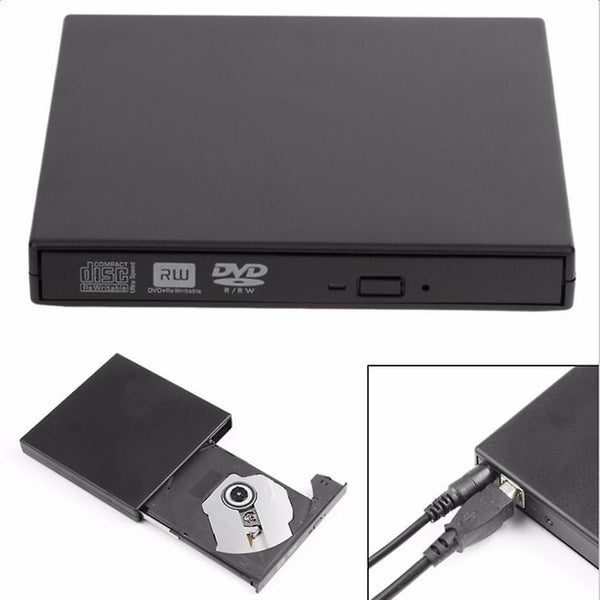 External Cd Dvd Drive, Usb 2.0 Portable Dvd/cd Burner And Reader/plug And Play/l Carousel 5