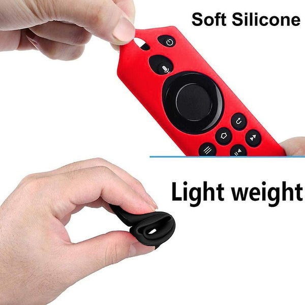 2pack Remote Control Protective Case Compatible With Fire Tv Stick 4k Ultra Hd V Carousel 4