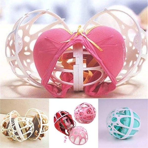Put Laundry Bags On Double Spherical Bra Washing Bag, Bra Protection-women Under Carousel 1
