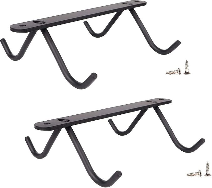 Mug Holder 4 Hook Set Of 2 Coffee Mug Holder Under Cabinet, Metal Mug Rack With Carousel 1