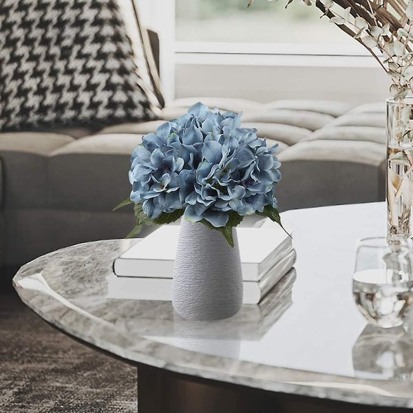 Artificial Wedding Flowers Fake Flowers Faux Hydrangea Bouquet Flower Arrangemen Carousel 2