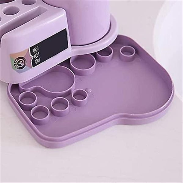 Creative Antibacterial Toothbrush Holder With Toilet Bowl, Family-friendly Stora Carousel 2