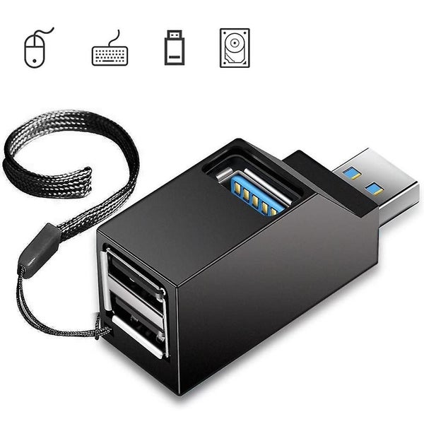 Usb 3.0 3-port Hub (2 Usb 2.0 + Usb 3.0), Data Hub For And Pcs And Other Usb 3.0 Carousel 2