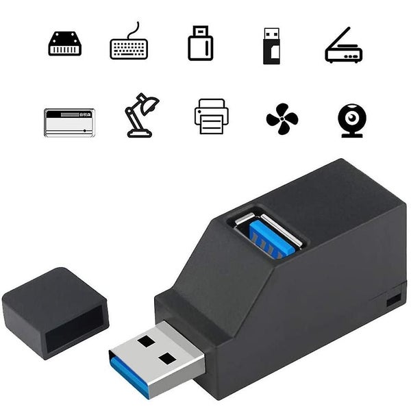Usb 3.0 3-port Hub (2 Usb 2.0 + Usb 3.0), Data Hub For And Pcs And Other Usb 3.0 Carousel 4