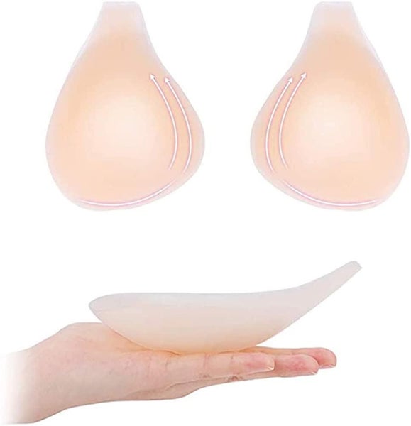 Silicone Invisible Strapless Push Up Sexy Bra Sticky Reusable Cup Bra Carousel 1