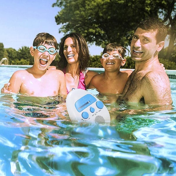 Digital Shower Radio, Portable Mini Shower Radio Carousel 4