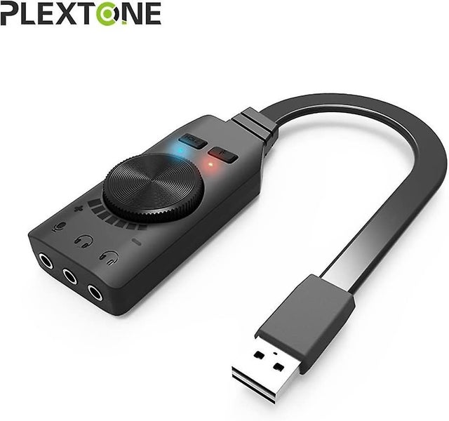 7.1-channel Usb Sound Card Adapter, External 2.0 Audio Stereo Sound Card Convert Carousel 2