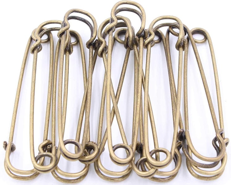 Safety Pins Large Heavy Duty Safety Pin - 15pcs Blanket Pins Stainless Carousel 2