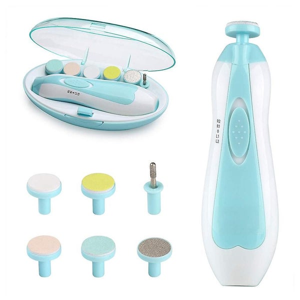 Electric Baby Nail Trimmer, Safe Baby Nail File For Newborn To Toddler Toes And Carousel 1