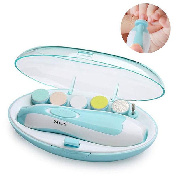 Electric Baby Nail Trimmer, Safe Baby Nail File For Newborn To Toddler Toes And Carousel 2