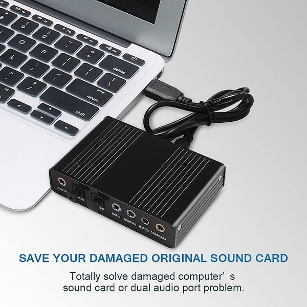 Usb 2.0 External Sound Card 6 Channel 5.1 Surround Optical S/pdif Audio Sound Ca Carousel 2