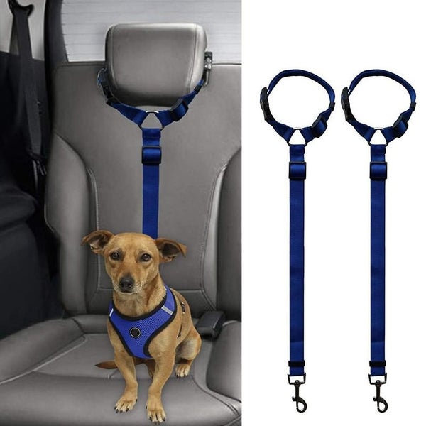 Car Dog Safety Belt [pack Of 2] 19-27 Inch Adjustable Dog Belt Safety Harness Fo Carousel 1