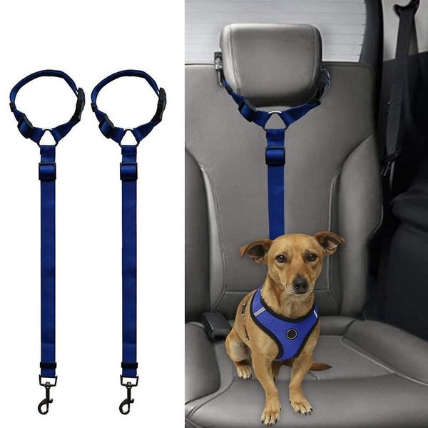 Car Dog Safety Belt [pack Of 2] 19-27 Inch Adjustable Dog Belt Safety Harness Fo Carousel 2