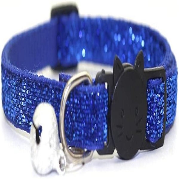 Cat Collar With Bell, Anti Strangulation Cat Collar, Adjustable Safety Collars F Carousel 1