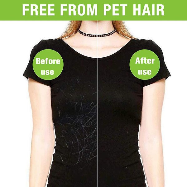2 Pcs Pet Sticky Sponge Wipe Silicone Pet Hair Sucker Electrostatic Clothes Stic Carousel 2