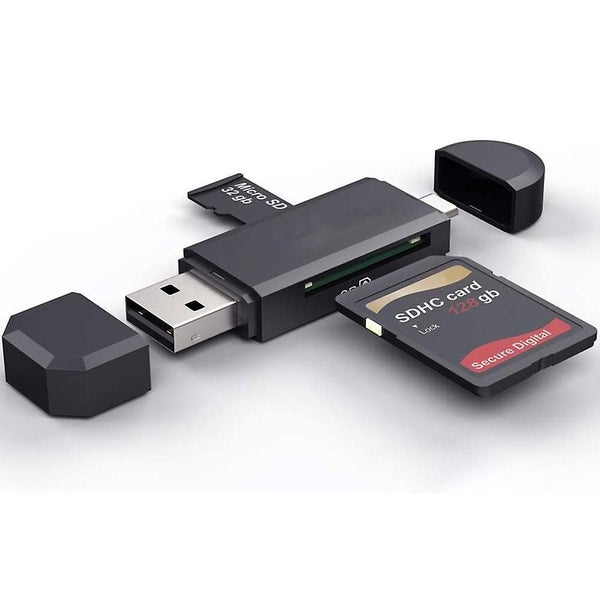3.0 Usb Type C Card Reader, Sd / Micro Sd Card Reader Memory Card Reader With Mi Carousel 2