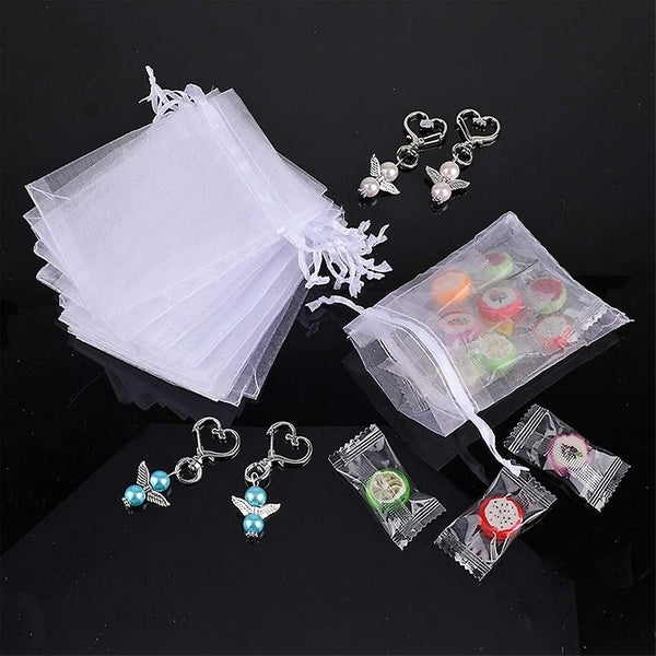 20 Pieces Angel Design Keychain Favors Set Include Angel Pearl Keychains White O Carousel 4
