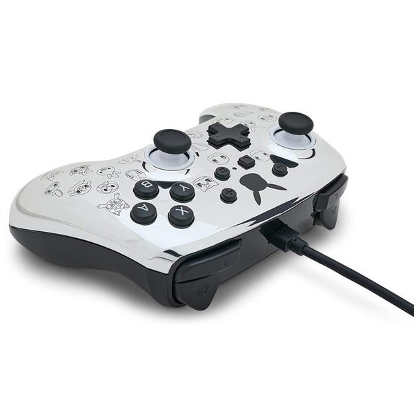 PowerA Enhanced USB Wired Controller Gamepad For Nintendo Switch Pikachu Silver Carousel 3