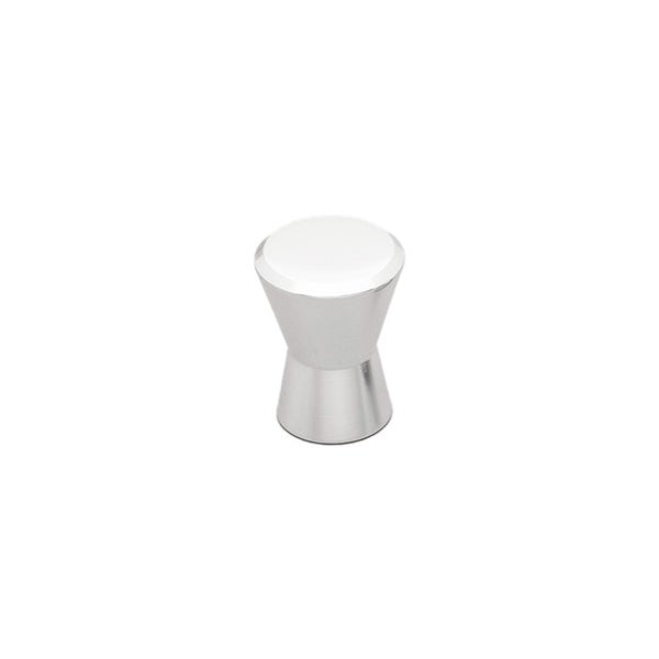 Kethy Cabinet Knob F404 F Series Hourglass 17mm Aluminium Carousel 1