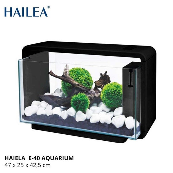 Aquarium Hailea - 40Litre- Black Carousel 2