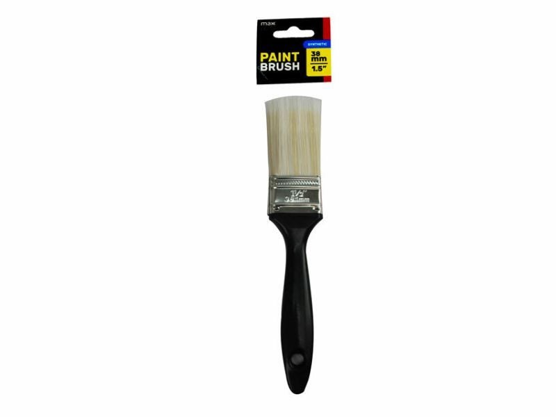Synthetic Black Paint Brush - 38mm/1.5" (Set of 24) Carousel 1