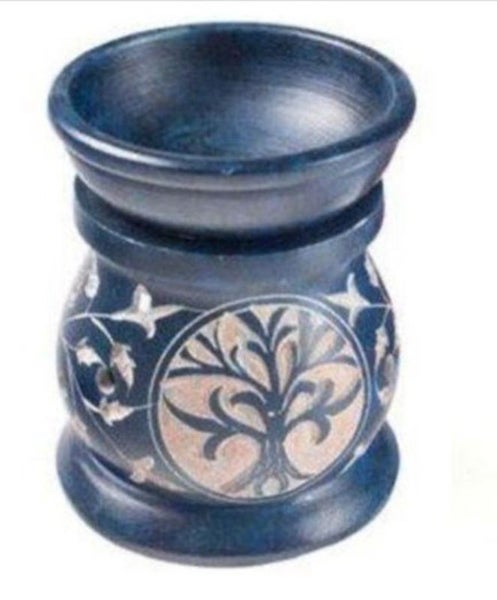 Oil Burner - Soapstone (10cm) Carousel 1