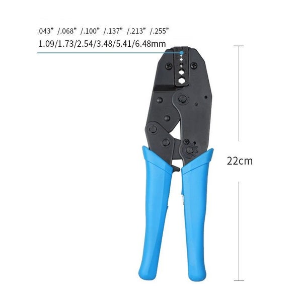 TECHOMAN Crimp / Crimping Tool for RG-58 RG-59 Size Coaxial Cable Carousel 2