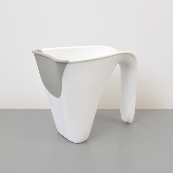 Shnuggle: Washy Bath Jug - White / Grey Carousel 2