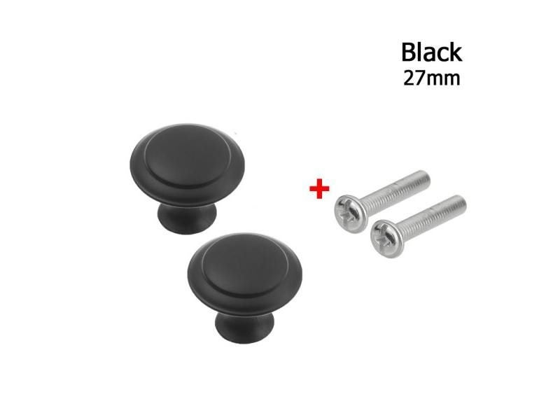 2pcs/lot Round Cabinet Knobs Kitchen Cabinet Drawer Pull Handle With Screw Carousel 1