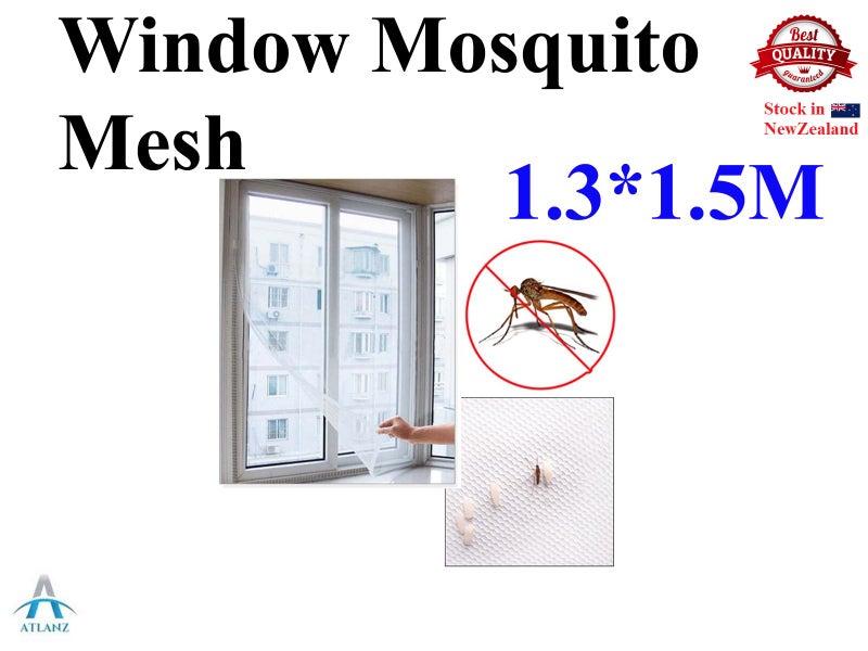 Self Adhesive Fly Mosquito Window Net Mesh Screen Room Curtains Mosquito Carousel 1