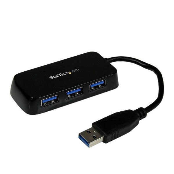 StarTech.com ST4300MINU3B 4 Port SuperSpeed Mini USB 3.0 Hub Carousel 1