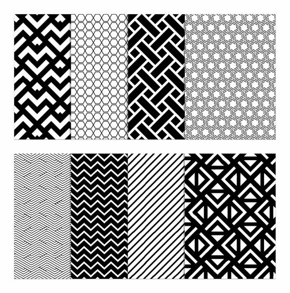 Soimoi 8 Pc Fat Geometrical Print 18"x 22" 100% Cotton PreCut Quilting Fabric Carousel 2