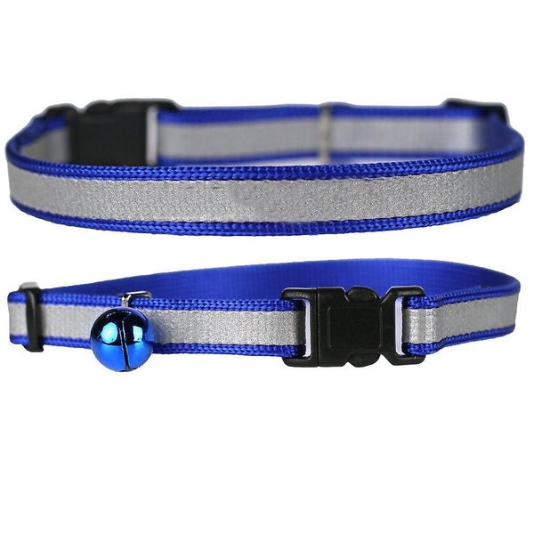 3pcs Reflective Cat Collar With Bell, Small Pet Collar, 7.48"-11.81" Carousel 5