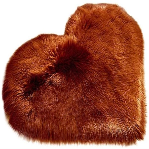 Bran Wool Imitation Sheepskin Rugs Faux Fur Non Slip Bedroom Shaggy Carpet Mats Carousel 2