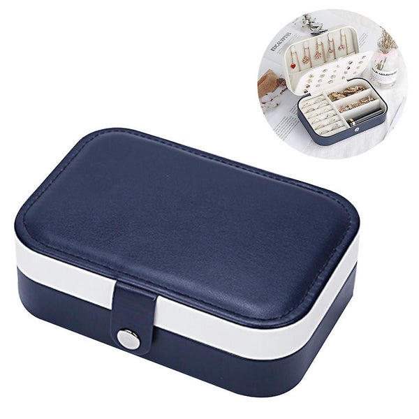 Bran Jewelry Box Women Pu Leather Jewelry Storage Travel Jewelry Case Small Jewe Carousel 1