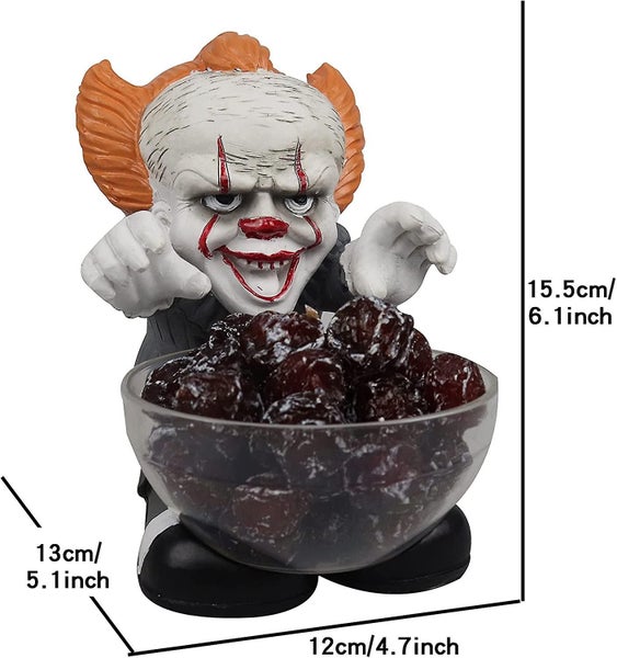 Halloween Candy Bowl Holder Horror Movie Gnomes Freddy Krueger Clown Jason Night Carousel 5