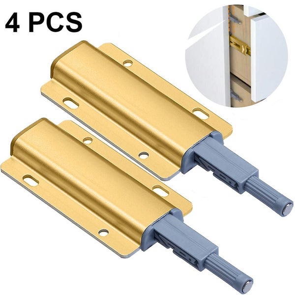 Bran Door Opener 4 Pieces Push To Open Magnetic Pressure Cutcap Drawer Drawer Pr Carousel 1