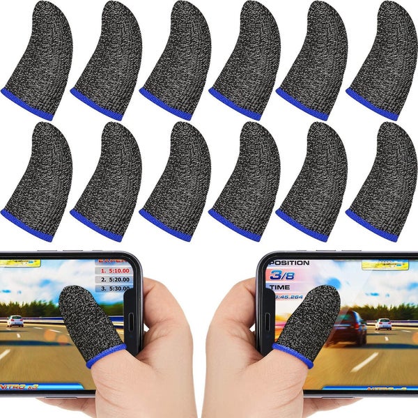 30 Piece Finger Sleeve For Gaming Mobile Game Controller Finger Thumb Sleeve Ant Carousel 1